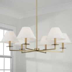 Acors Chandelier - 6 Light