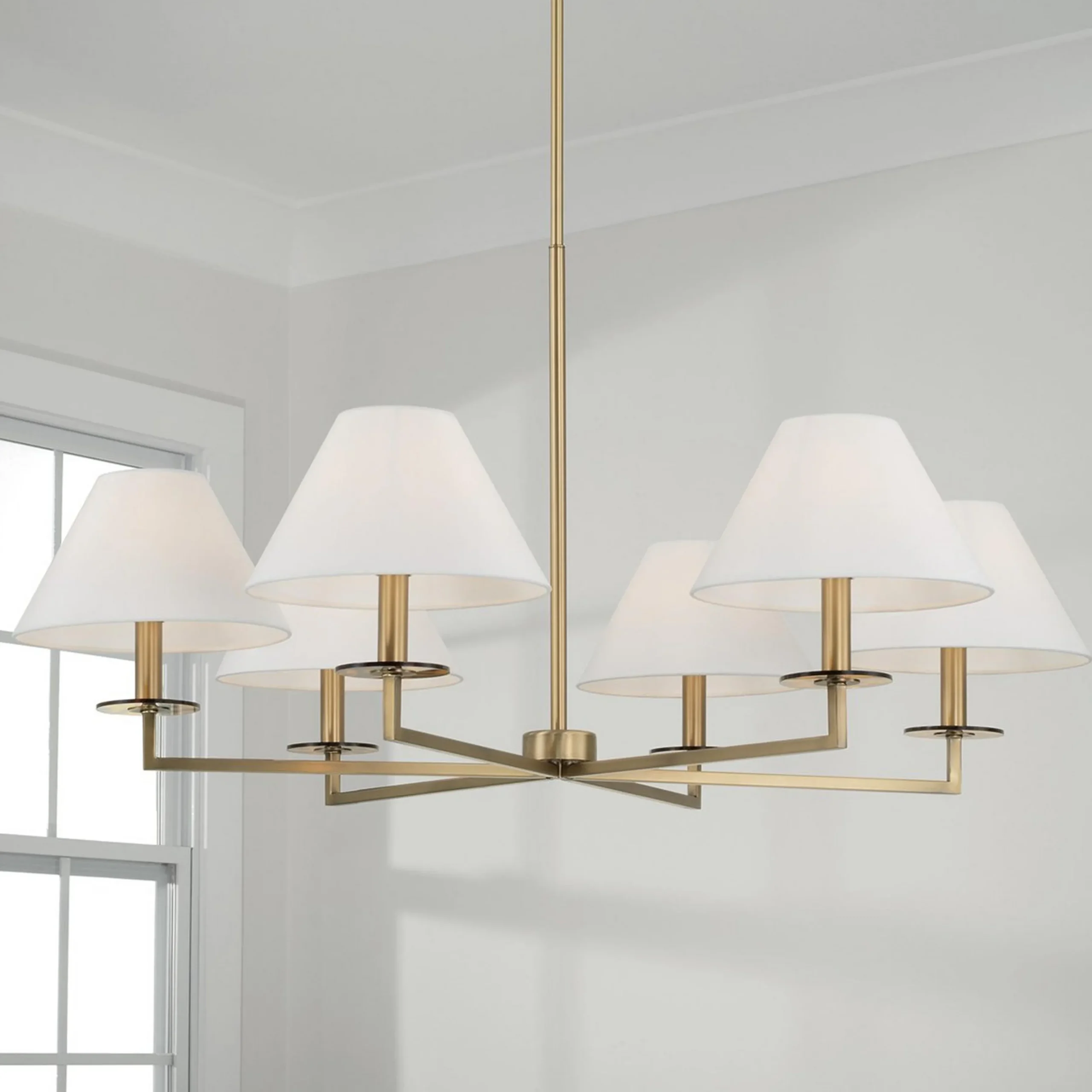 Acors Chandelier - 6 Light