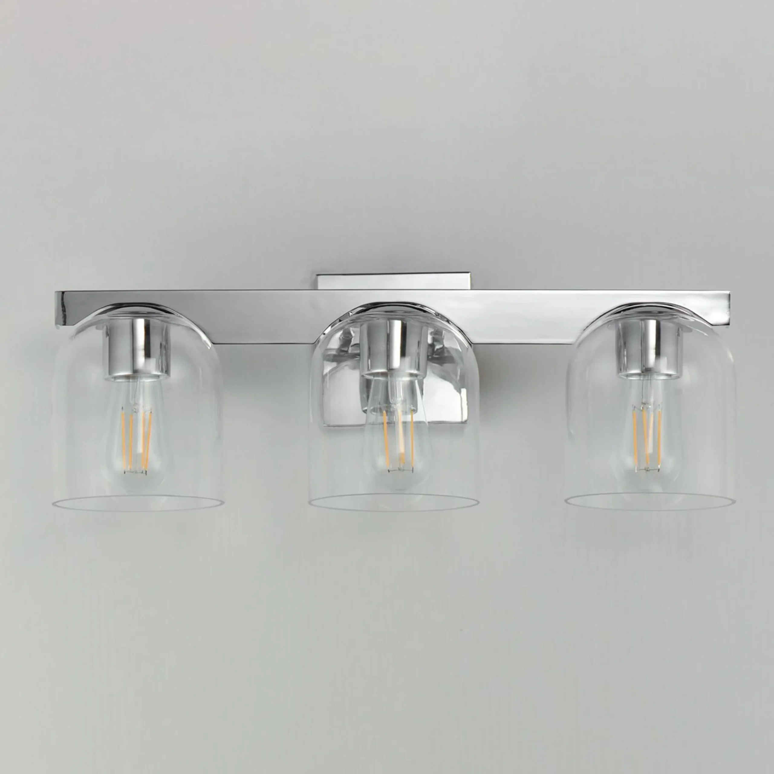 Amanda Vanity Light - 3 Light - Clear