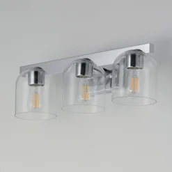 Amanda Vanity Light - 3 Light - Clear