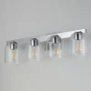 Amanda Vanity Light - 4 Light - Clear