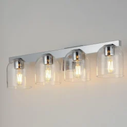 Amanda Vanity Light - 4 Light - Clear