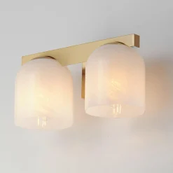 Amanda Vanity Light - 2 Light - Striated