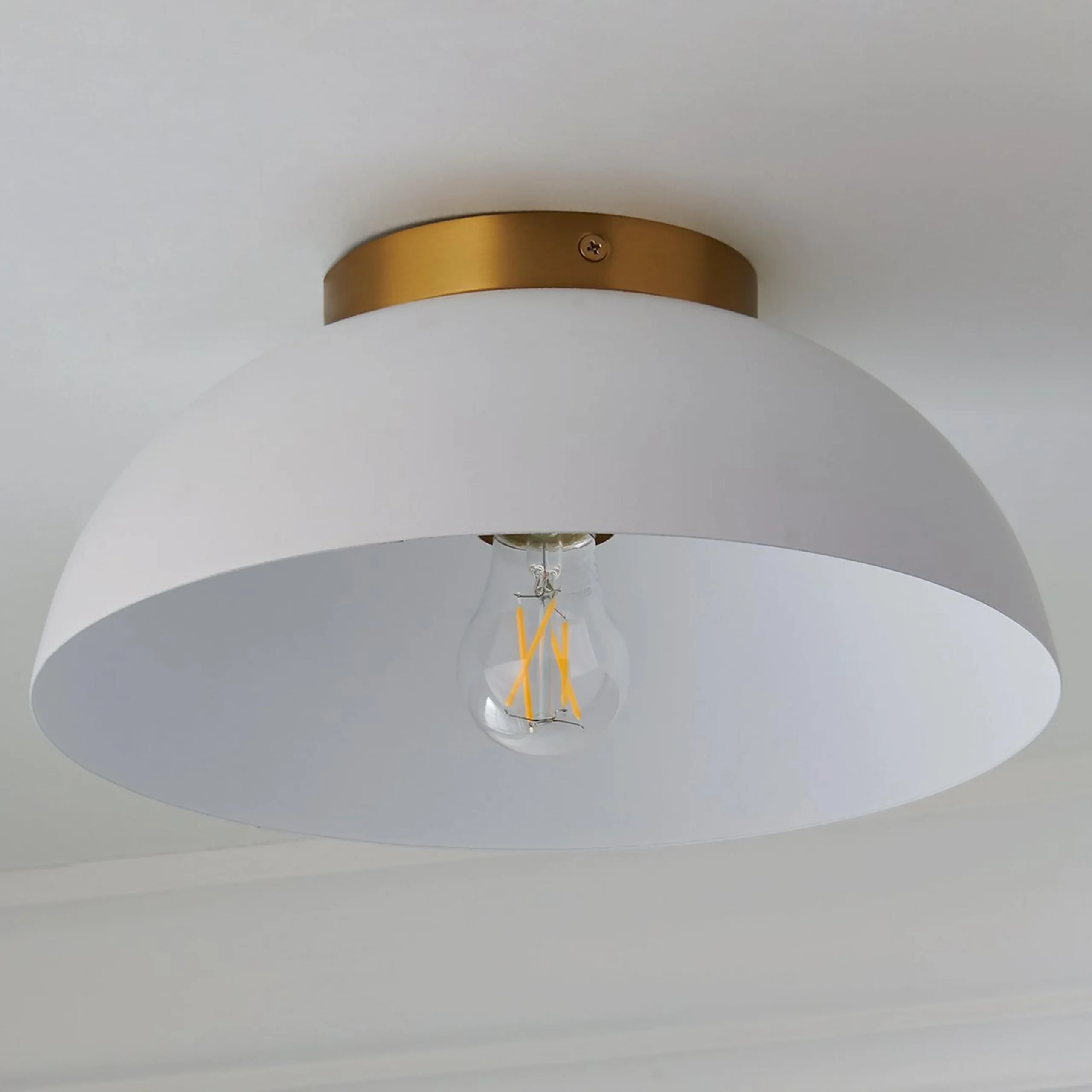 Andrina Dome Ceiling Light - Metal