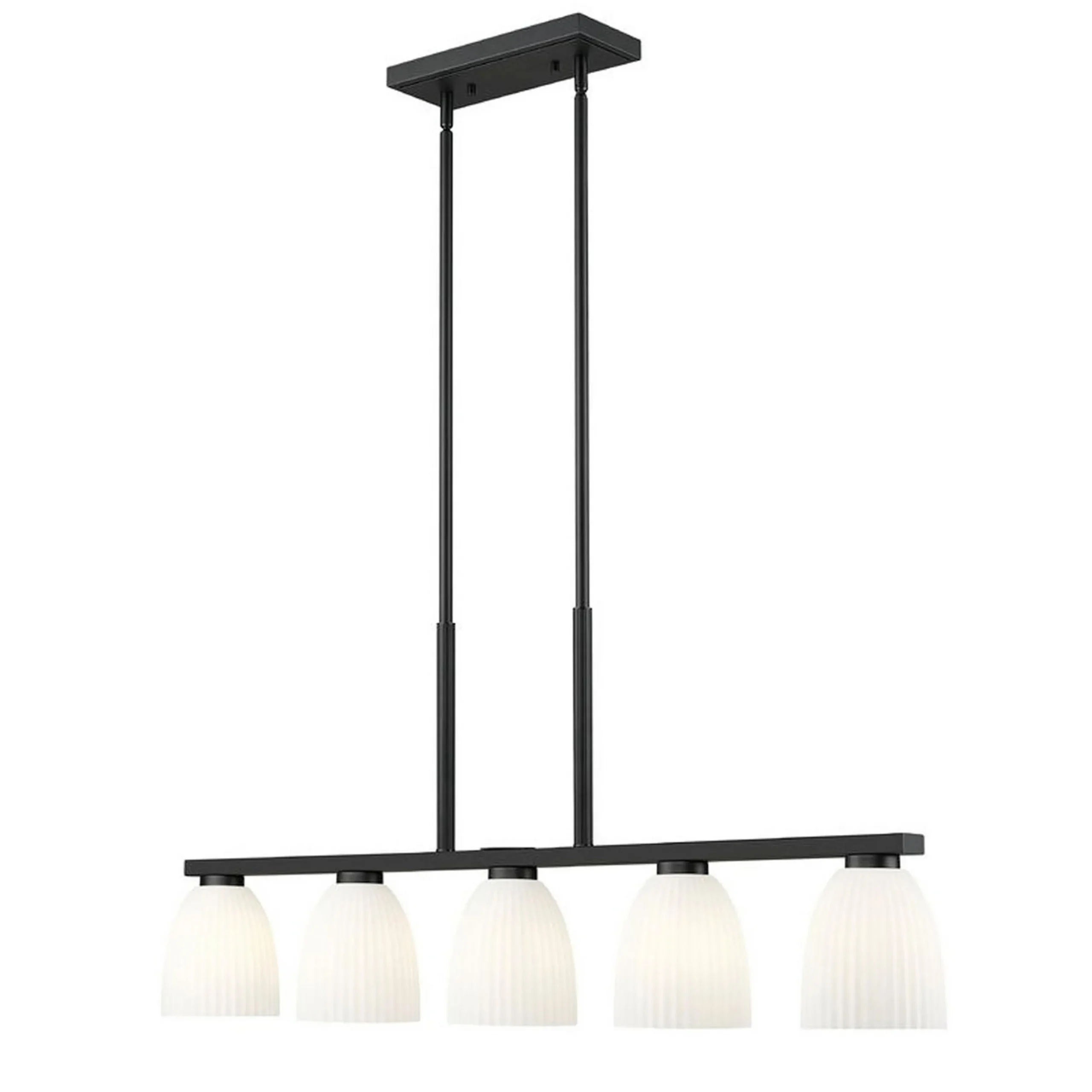 Arete Island Chandelier - 5 Light