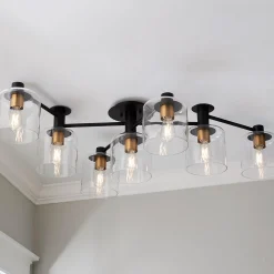 Arlington Semi-Flush Ceiling Light - Large