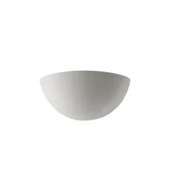 Atlas Ceramic Sconce - Small - Bisque