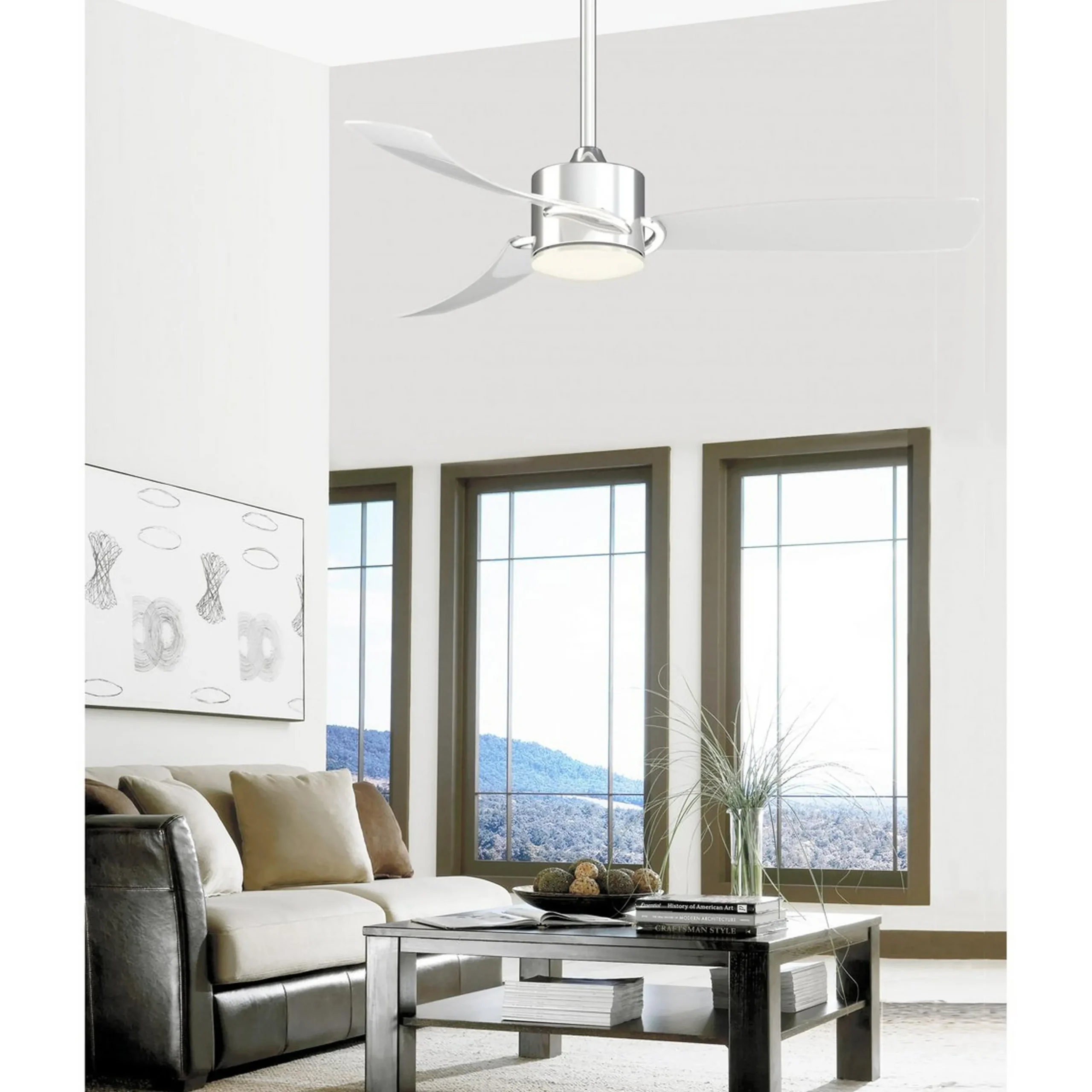52" Aurora LED Ceiling Fan