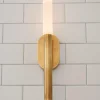 Bata Bath Sconce - Etched Crystal