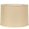 14" Belgian Linen Drum Shade
