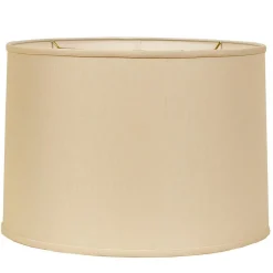 14" Belgian Linen Drum Shade