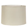 16" Belgian Linen Drum Shade