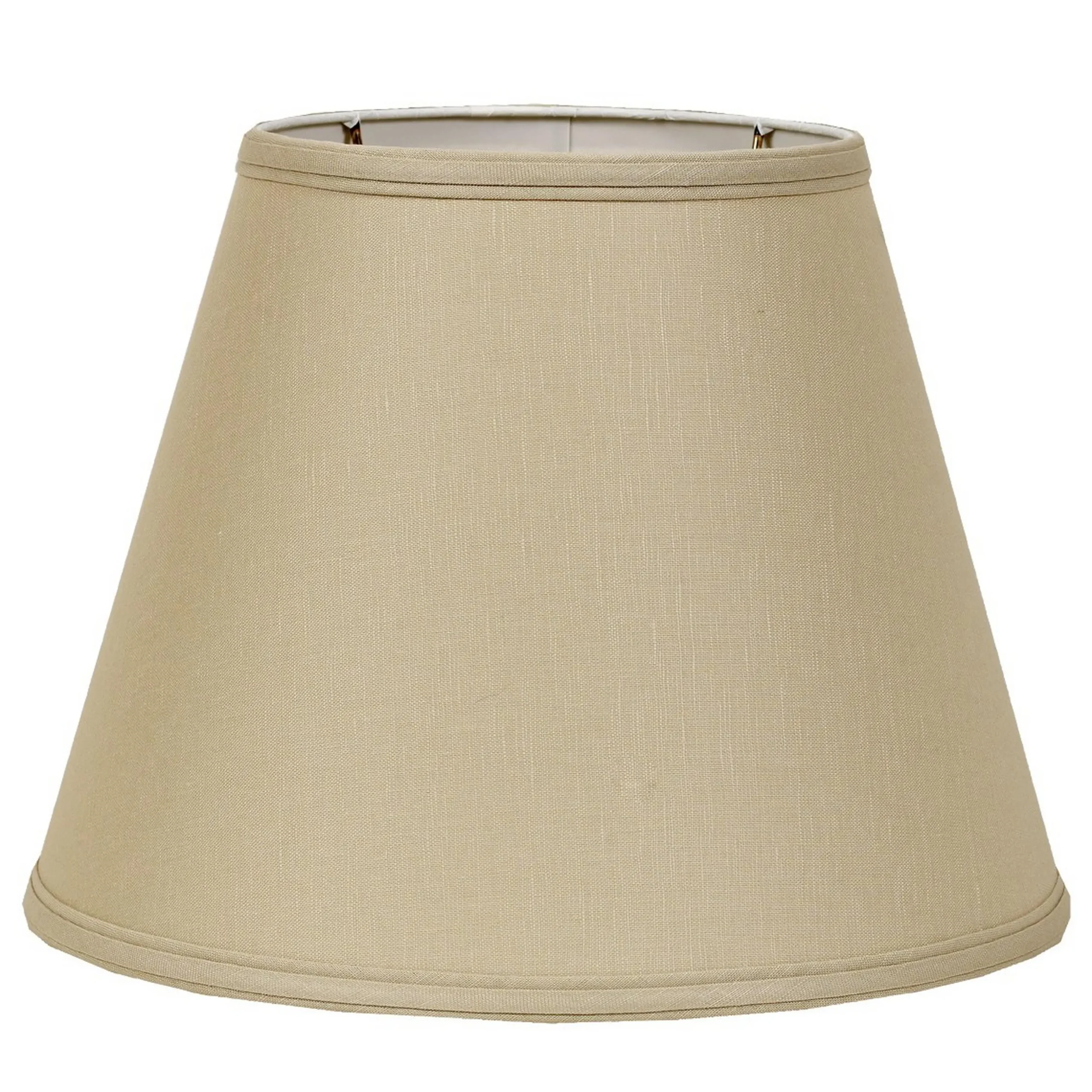 16" Belgian Linen Empire Lamp Shade