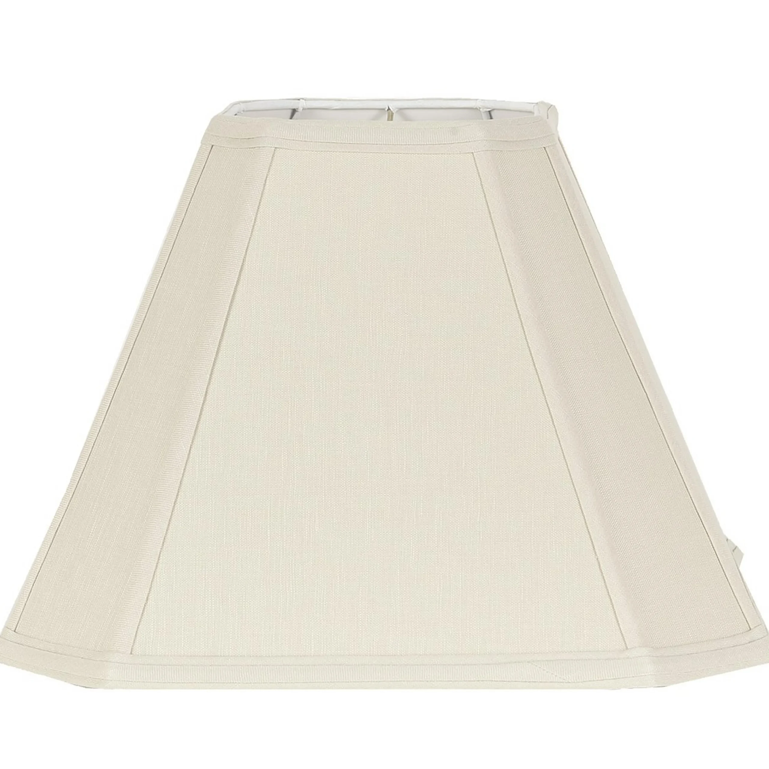 16" Belgian Linen Square Cut Corner Shade