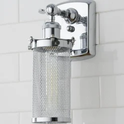 Bleecker Mesh Bath Sconce