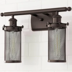 Bleecker Mesh Vanity Light - 2 Light