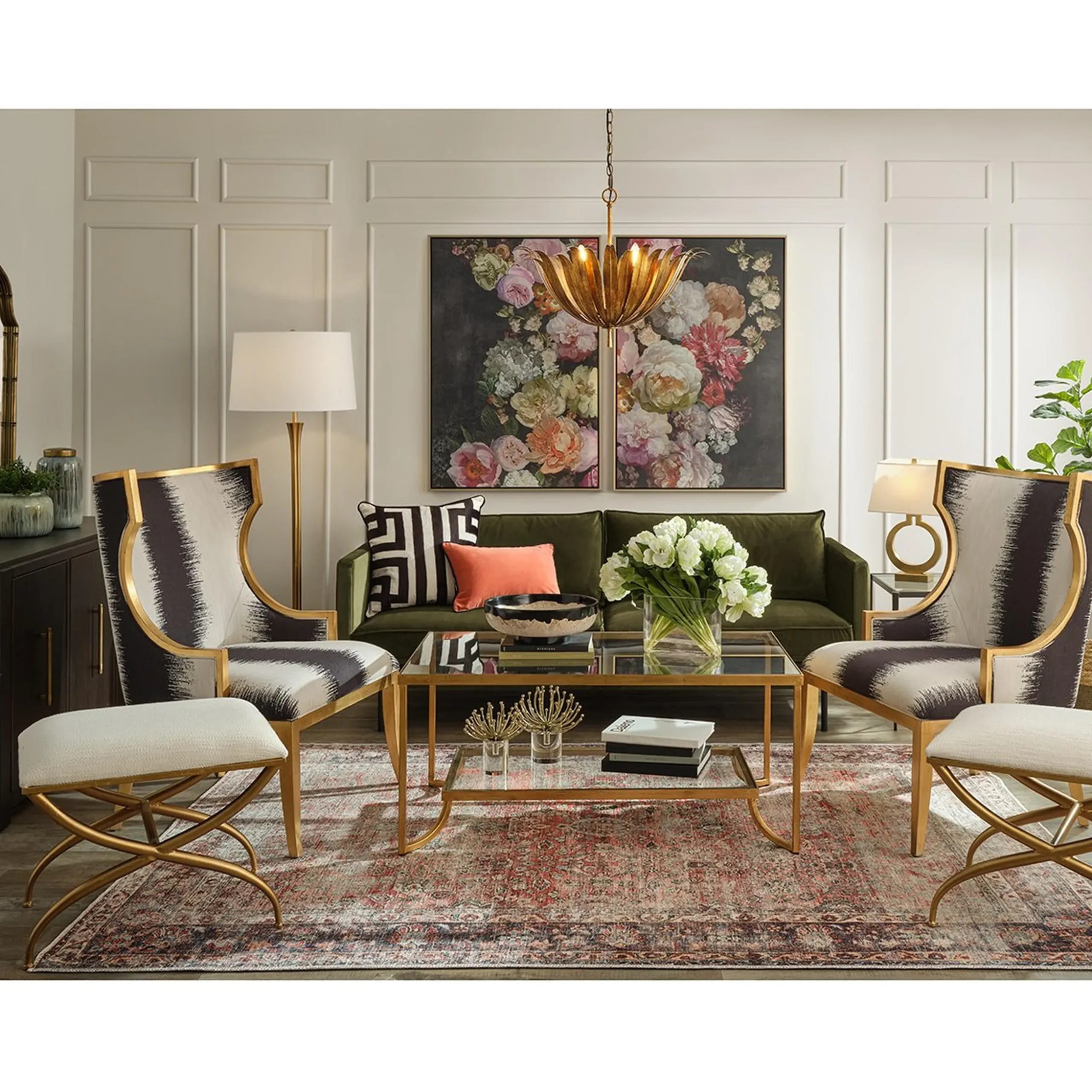 Blooming Burst Wall Art - II