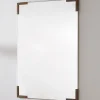 Brass Corner Mirror