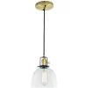 Bryce Pendant - Dome Clear