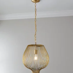 Bulbous Cage Pendant