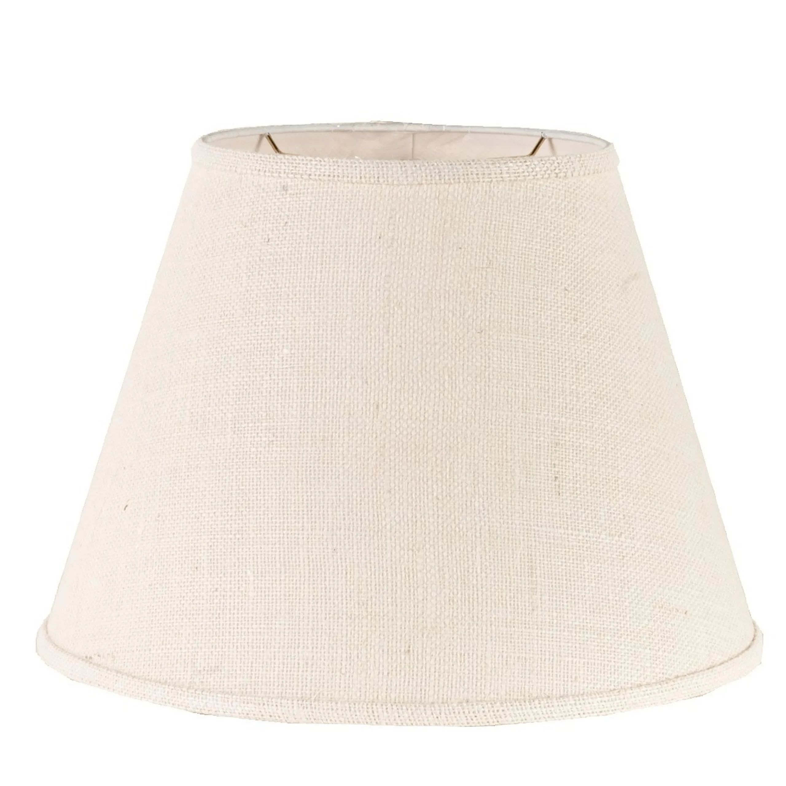 18" Burlap Empire Lamp Shade