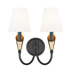 Callithyia Curved Double Sconce