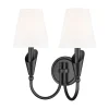 Callithyia Curved Double Sconce