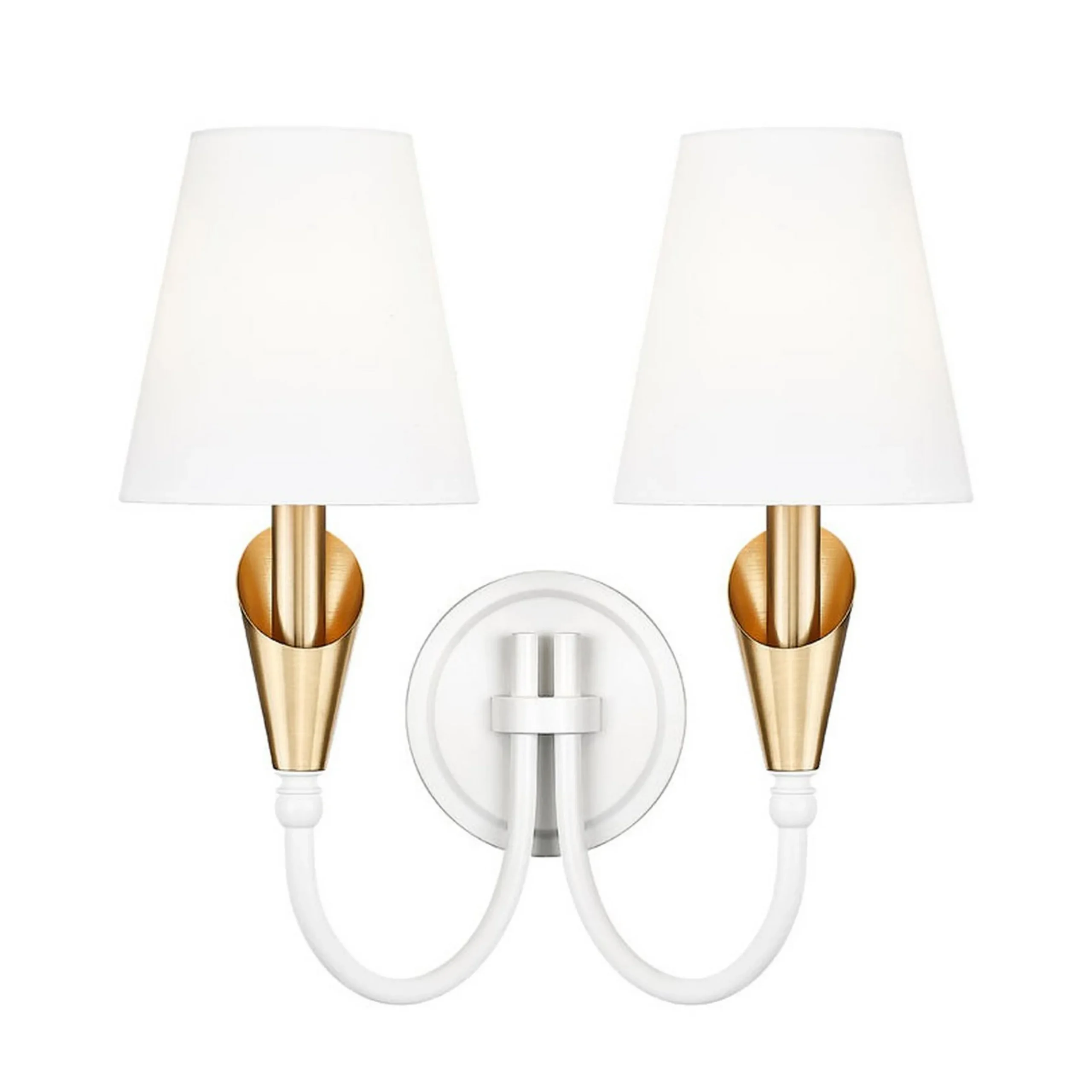Callithyia Curved Double Sconce