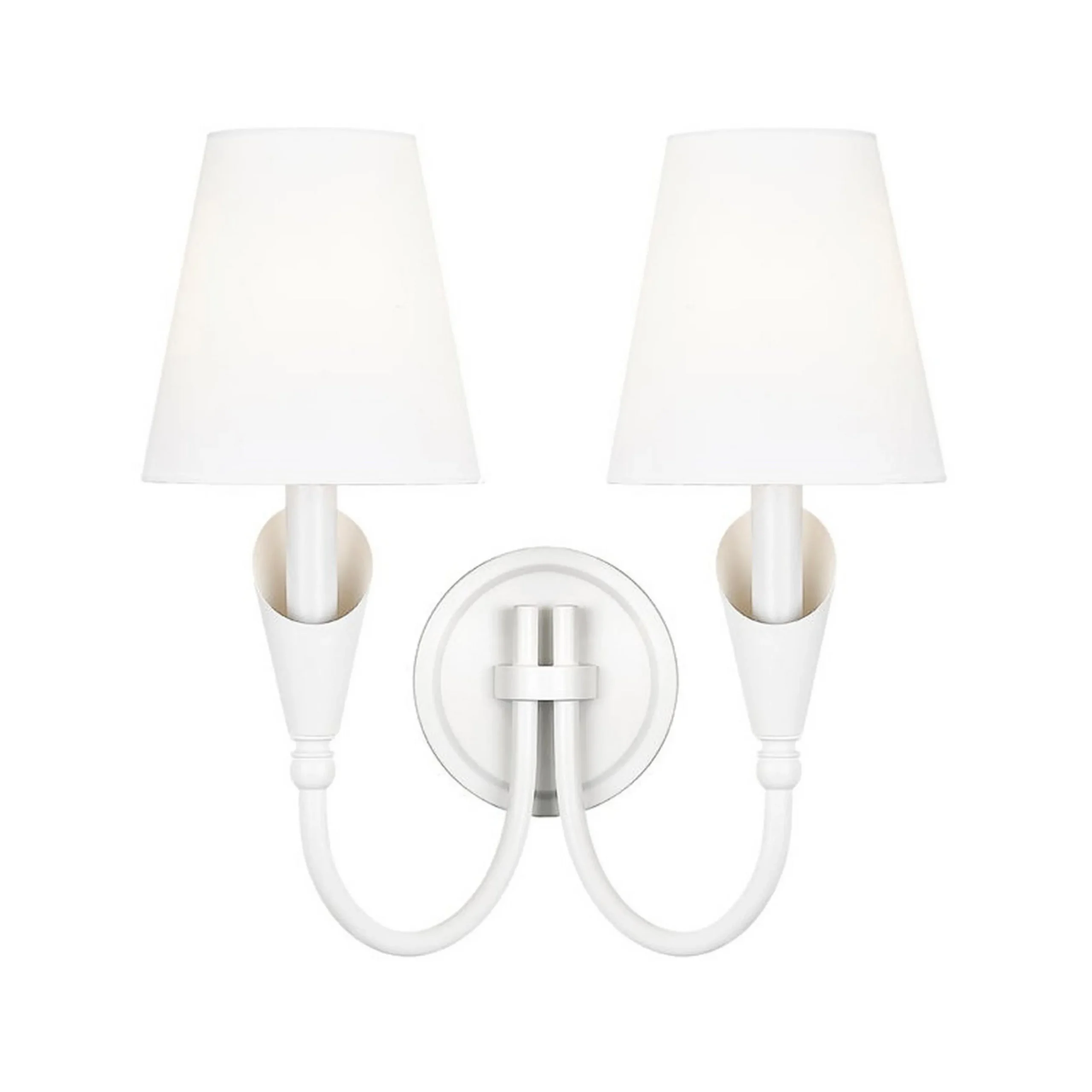 Callithyia Curved Double Sconce