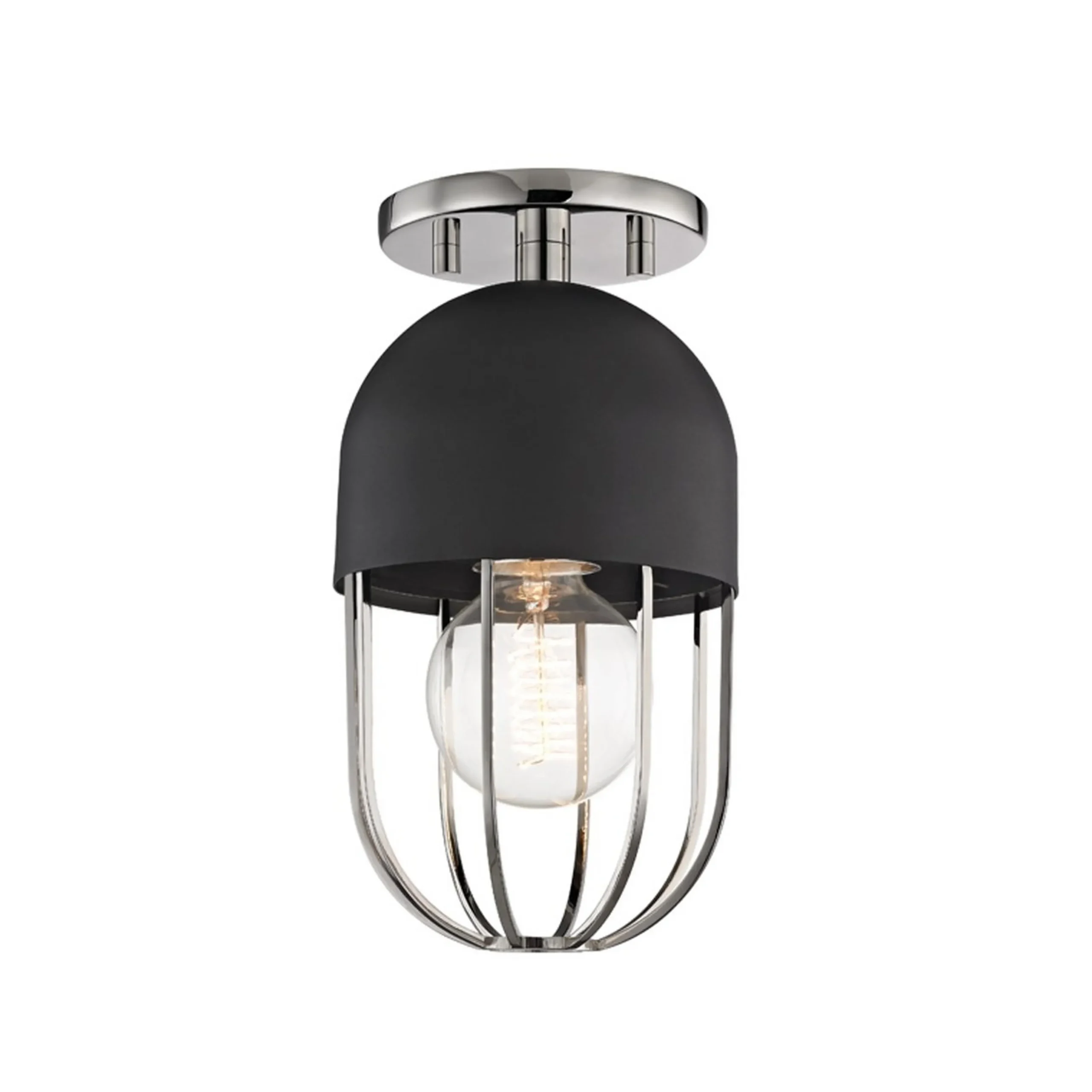 Capsule Cage Ceiling Light