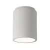 Ceramic Cylinder Ceiling Light - Bisque