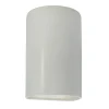 Ceramic Cylinder Outdoor Sconce - Small - Matte