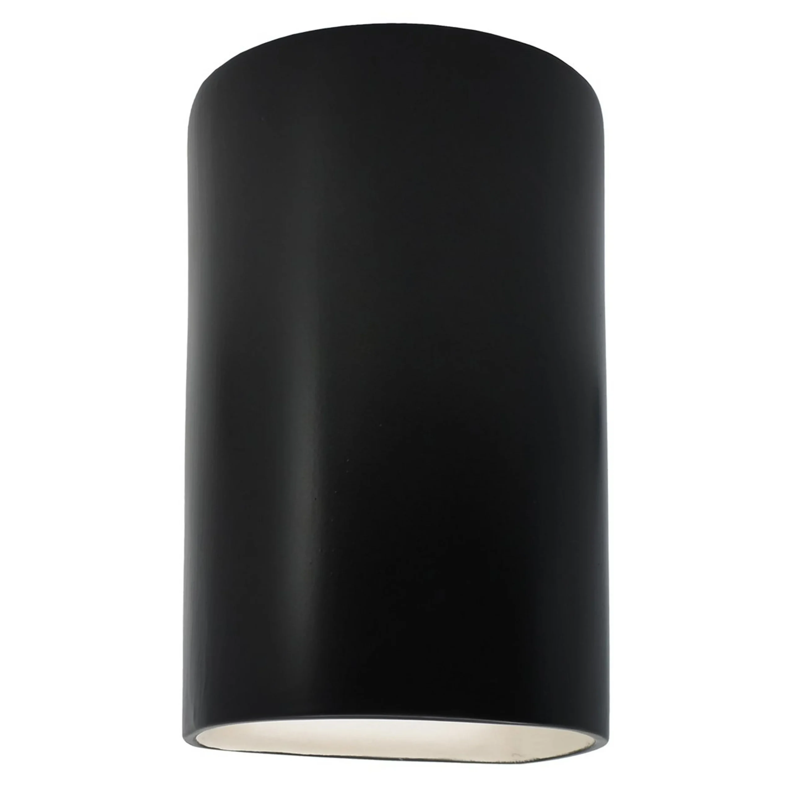 Ceramic Cylinder Outdoor Sconce - Large - Matte