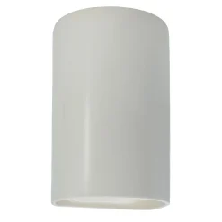 Ceramic Cylinder Outdoor Sconce - Large - Matte