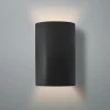 Ceramic Cylinder Sconce - Large - Matte