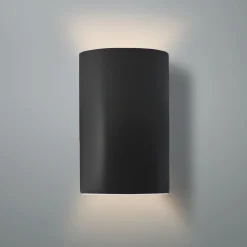 Ceramic Cylinder Sconce - Large - Matte