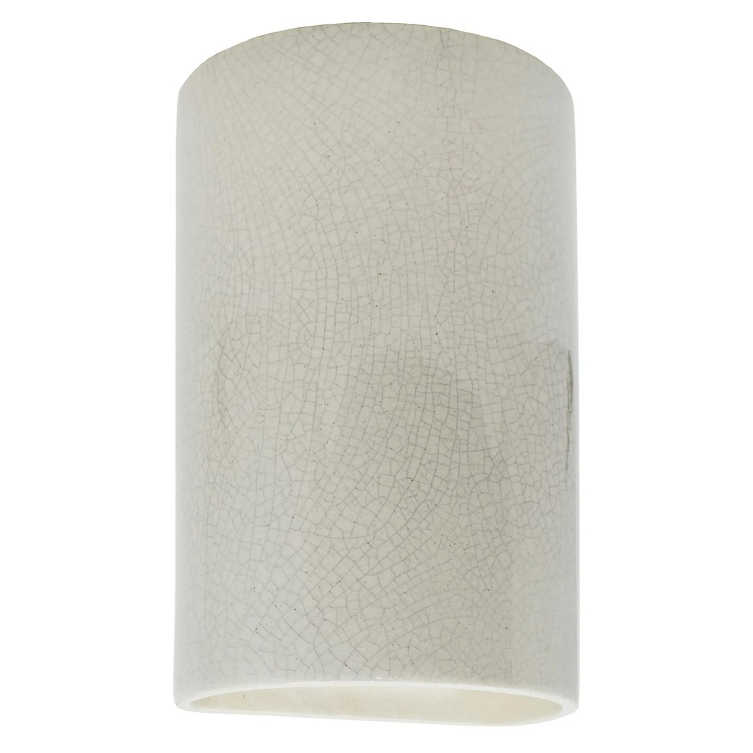 Ceramic Cylinder Sconce - Large - Crackle