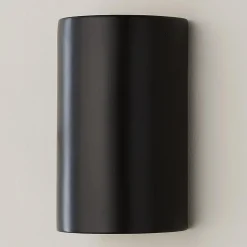 Ceramic Cylinder Sconce - Small - Matte