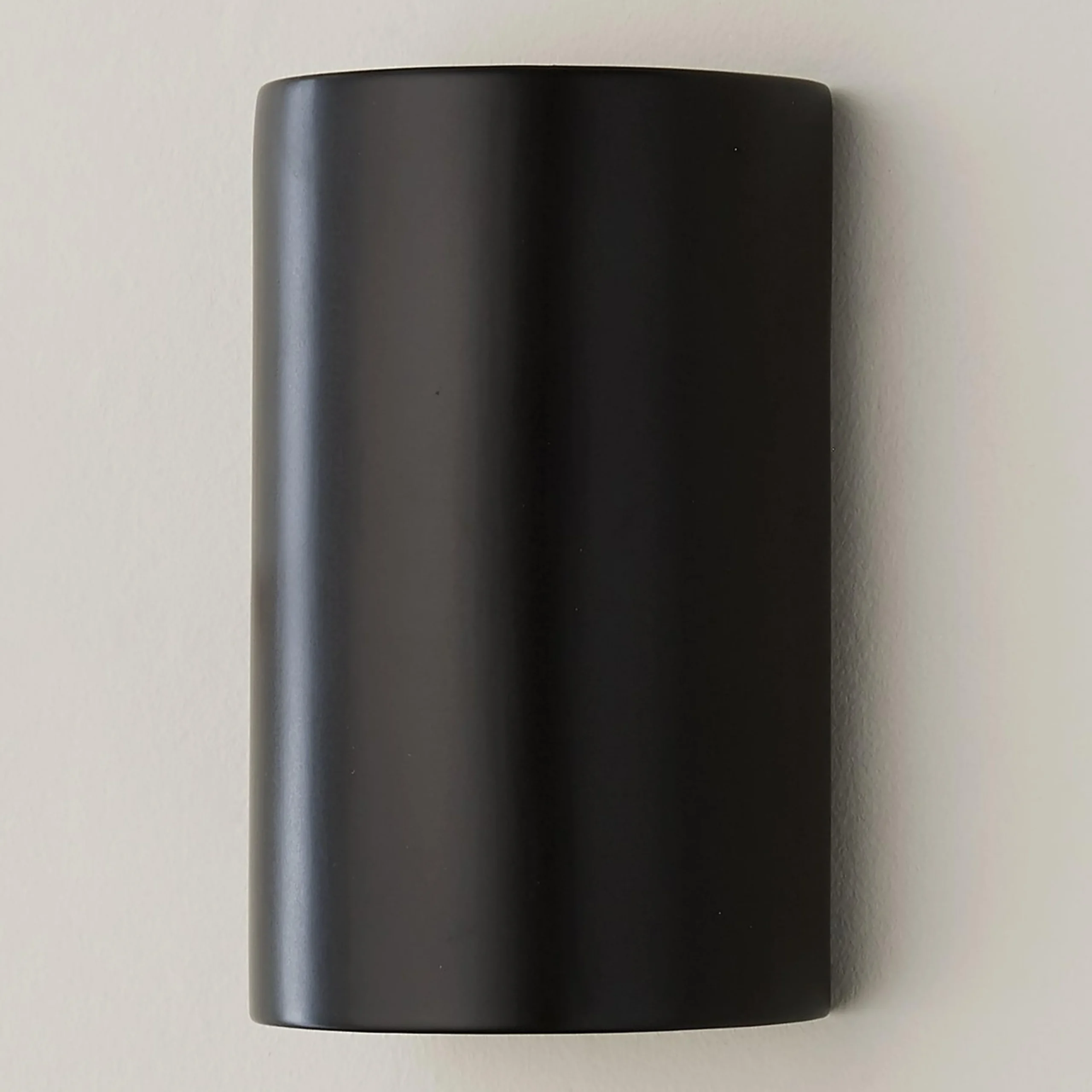 Ceramic Cylinder Sconce - Small - Matte