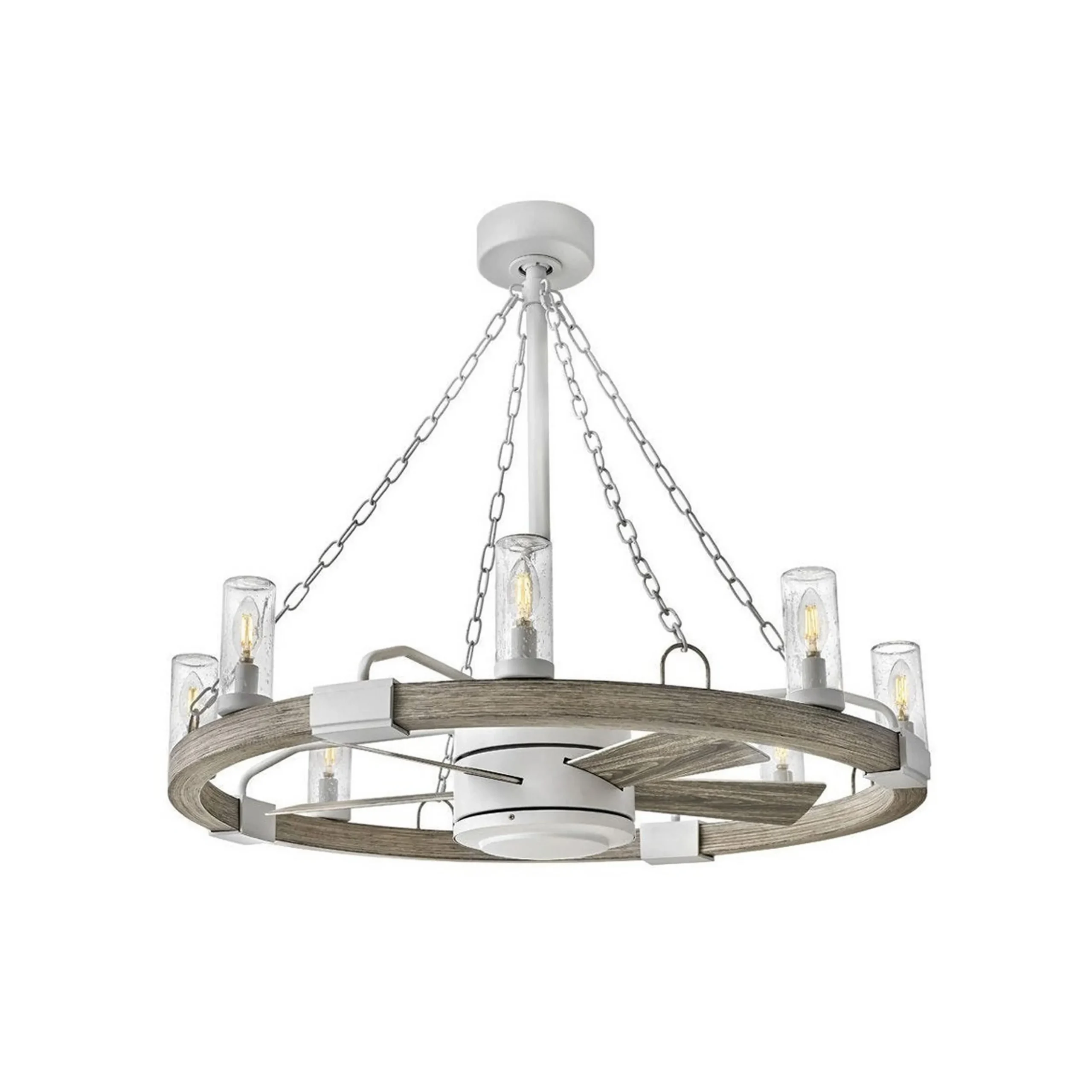 36" Chalet Indoor / Outdoor Ceiling Fandelier
