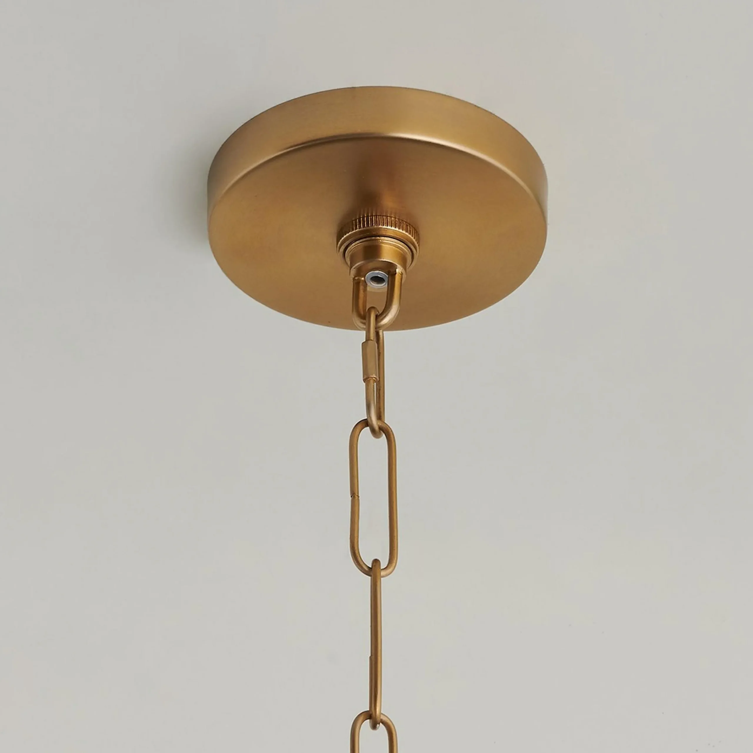 Channel Side Saucer Pendant