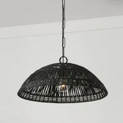 Channel Side Saucer Pendant