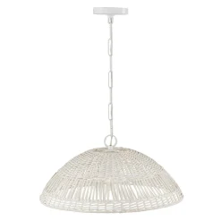Channel Side Saucer Pendant