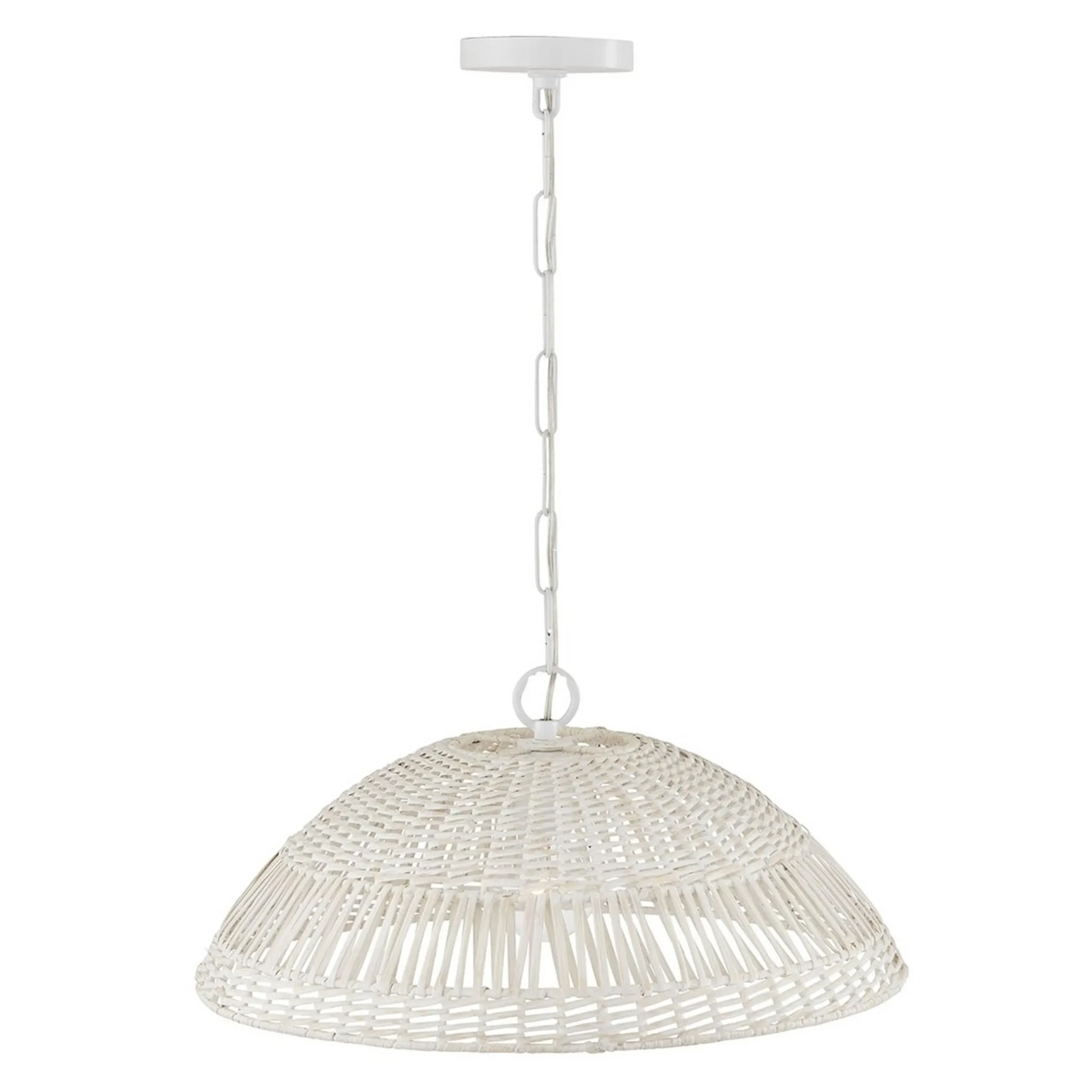 Channel Side Saucer Pendant