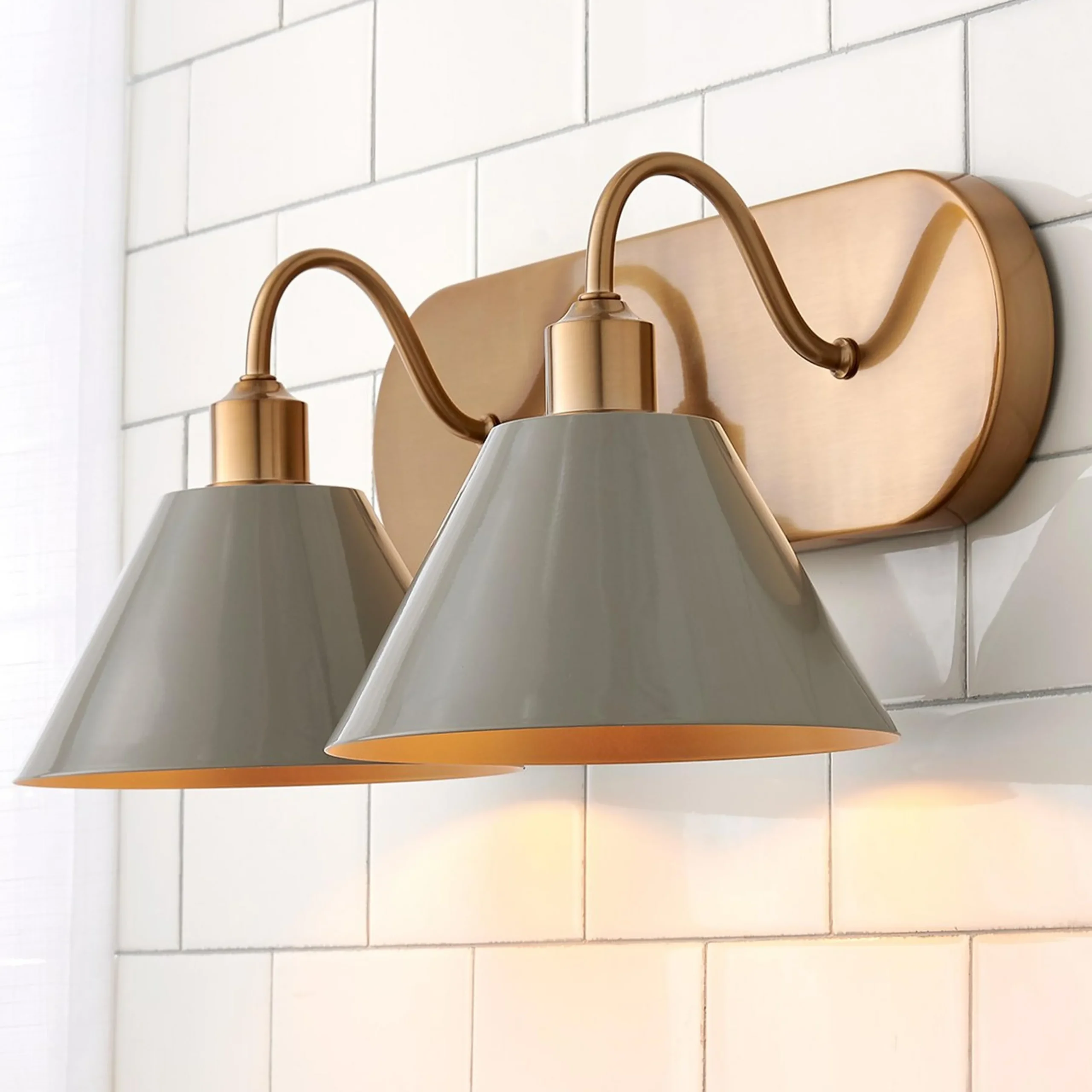 Chris Loves Julia Edie Vanity Light - 2 Light
