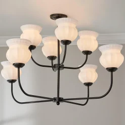 Chris Loves Julia Marlo Two-Tier Chandelier - 8 Light