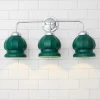 Chris Loves Julia Marlo Vanity Light - 3 Light - Ceramic