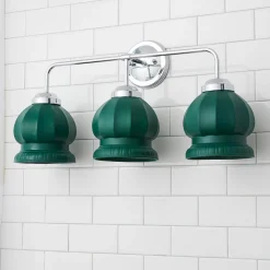 Chris Loves Julia Marlo Vanity Light - 3 Light - Ceramic