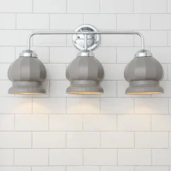 Chris Loves Julia Marlo Vanity Light - 3 Light - Ceramic