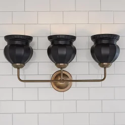 Chris Loves Julia Marlo Vanity Light - 3 Light - Ceramic